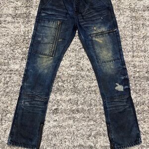 Staple Dark Blue Relaxed Jeans